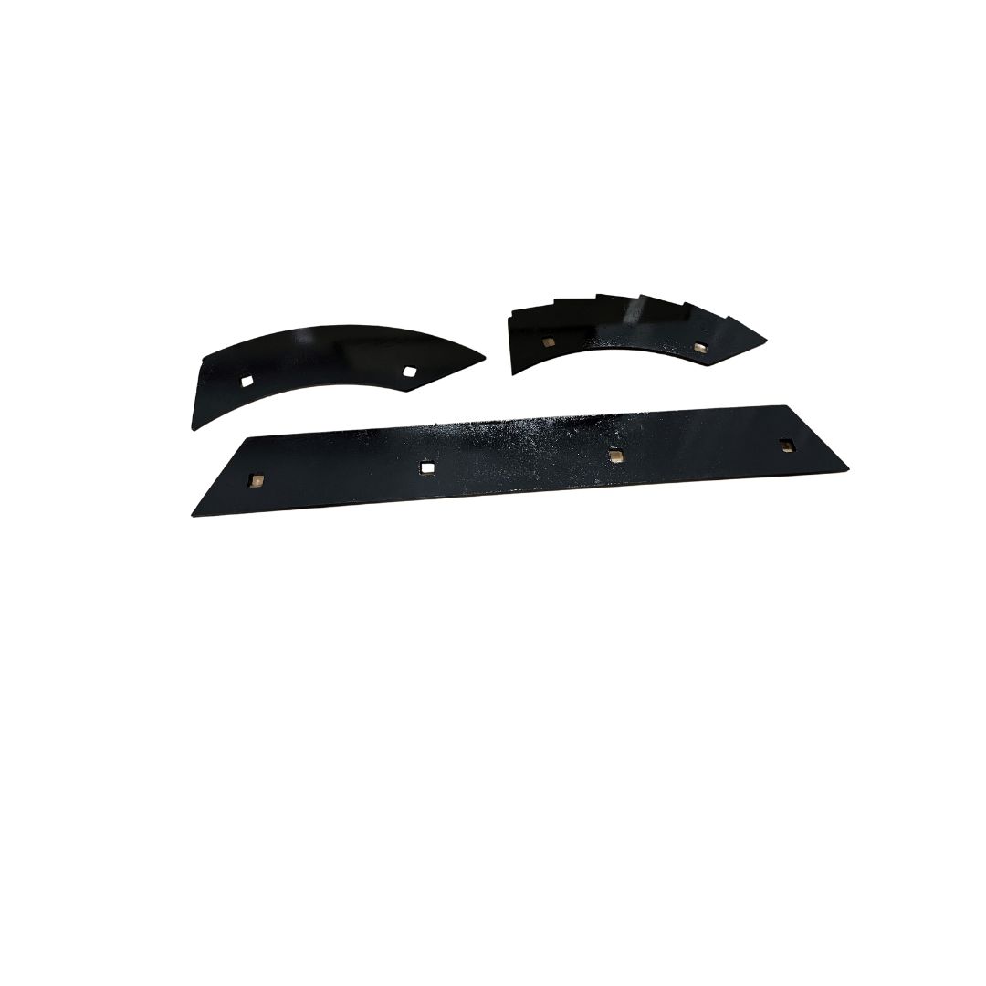 SBLX817 CHEVRON BEATER WEAR KIT NARROW-BODY 4 HOLE BORON Boron narrow body, 12 - 4 hole flats, 12 smooth curved, 12 serrated. Boronizing, is a thermo-chemical hardening process usedto improve the life and performance of metal components to strengthen resistance to corrosion and abrasive wear.,