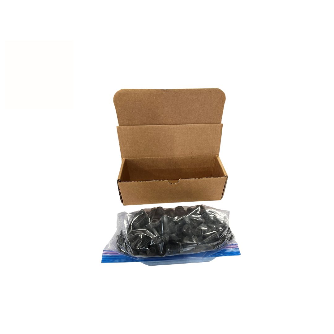 SBM09001 MF 9500 BOLT KIT (1 BOX) (PART OF COMPLETE ASSEMBLY) 4 - 3/8 Whizlock nut NC GR5 Zinc Pltd 2 - 3/8 x 1 N/C Hex Serrated Washer Flange Bold GR5 4 - 3/8 x 1 1/4 N/C Hex Serrated Washer Flange Bolt GR8.2,