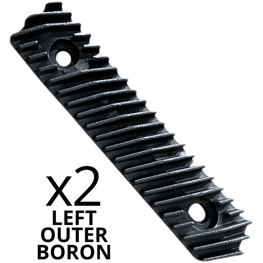 2 BARS SET, GEN 2 NARROW SPACED RIBS, LEFT BORON (NARROW-BODY OUTER)