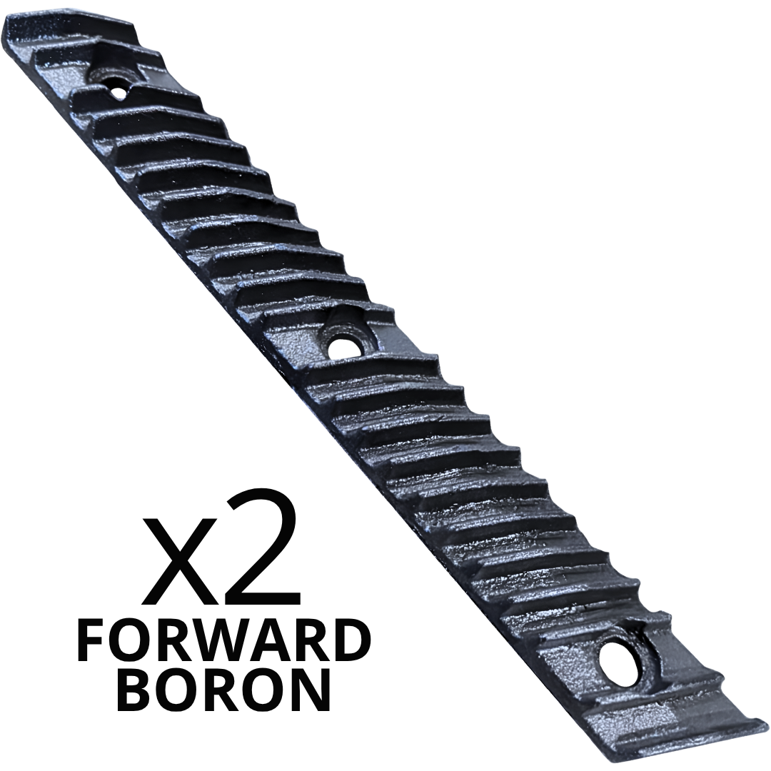 2 BARS SET, FORWARD STANDARD RIB BORON, 3 HOLES BAR, Ø 5/8" BOLT